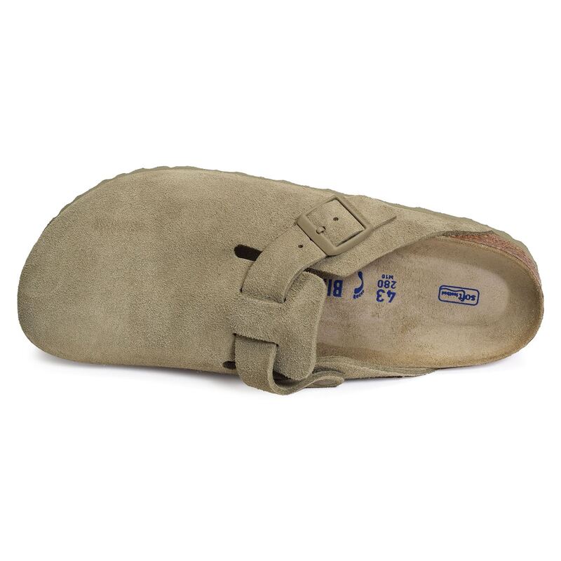 BOSTON SFB Kaki Beige, Sabots Birkenstock