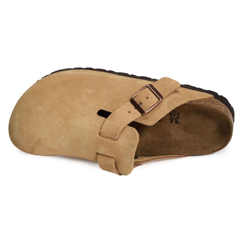 BOSTON W Beige, Sabots Birkenstock