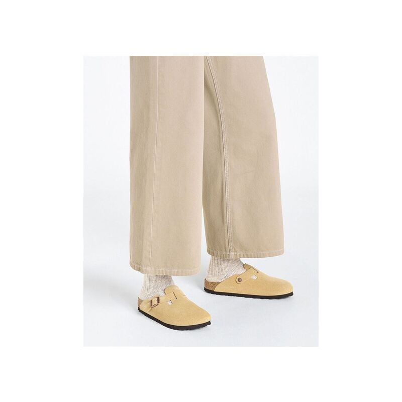 BOSTON W Beige, Sabots Birkenstock