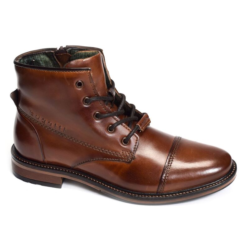 MARCELLO 78239 Cognac, Boots Bugatti