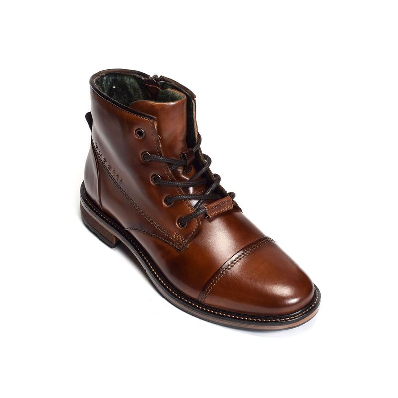 MARCELLO 78239 Cognac, Boots Bugatti