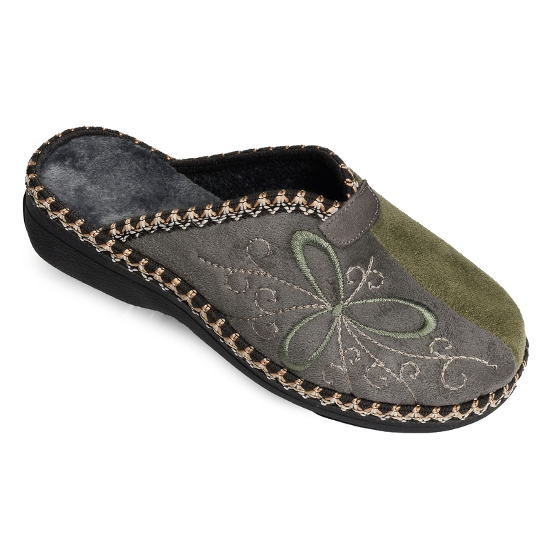 4205 Kaki, Mules La Maison de l'Espadrille