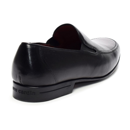 ZAZA Noir, Mocassins Pierre Cardin