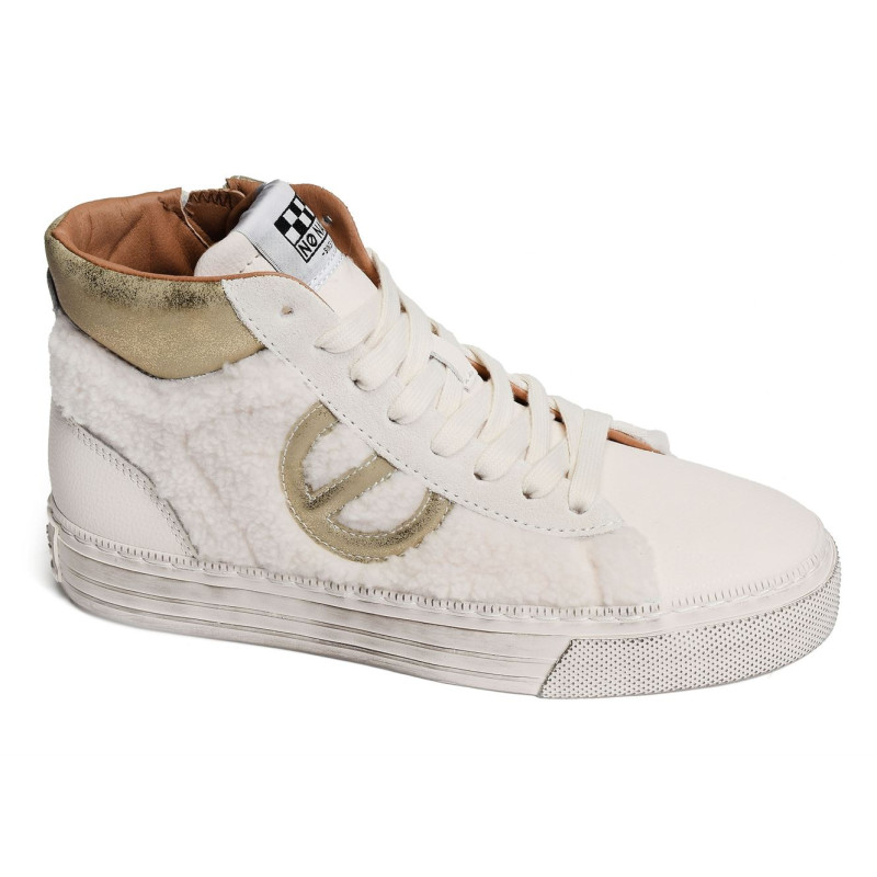 STRIKE MID CUT Beige, Baskets montantes No Name