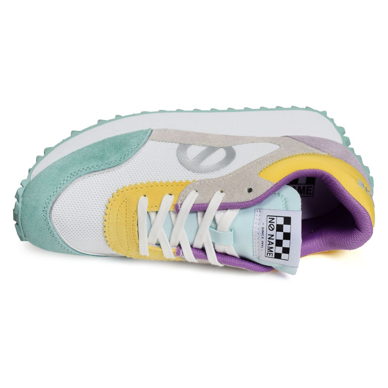 PUNKY JOGGER Blanc Multicolore, Sneakers basses No Name