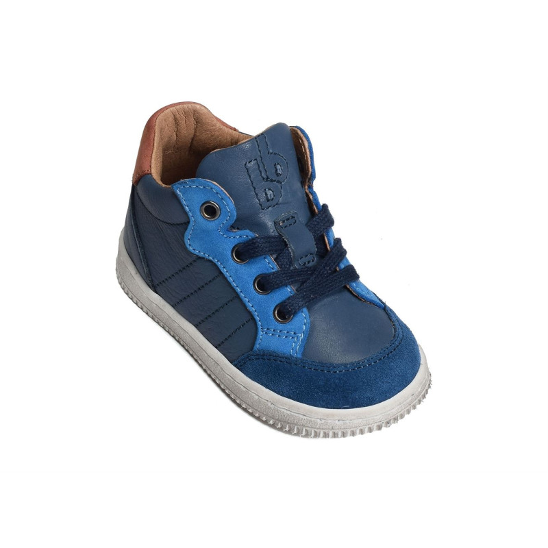 FAUSTO Bleu, Chaussures à Lacets Babybotte