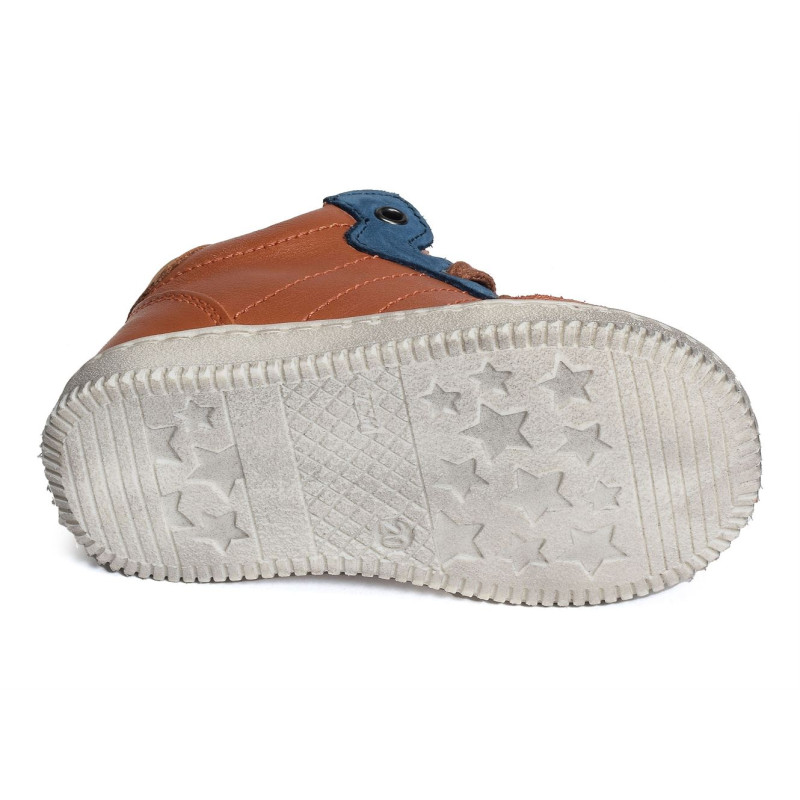 FAUSTO Camel, Chaussures à Lacets Babybotte