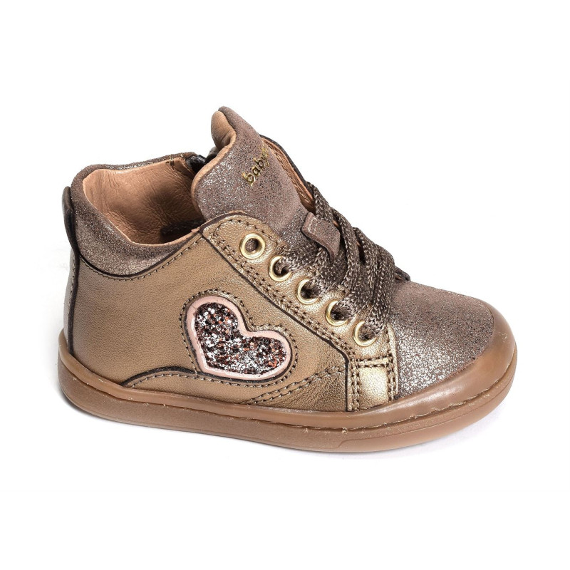 ANTO Rose Or, Chaussures à Lacets Babybotte