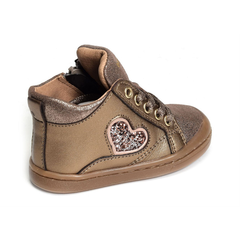 ANTO Rose Or, Chaussures à Lacets Babybotte