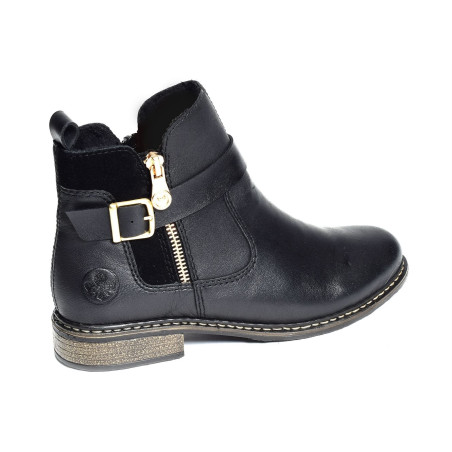 Z4959 Noir, Bottines Rieker