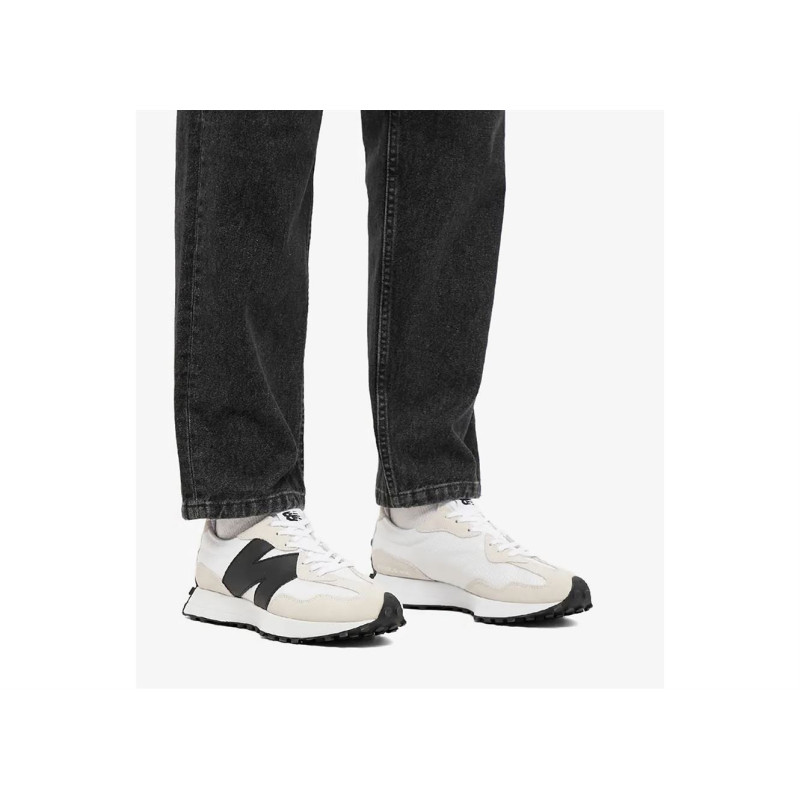 MS327 Blanc Noir, Baskets running New Balance