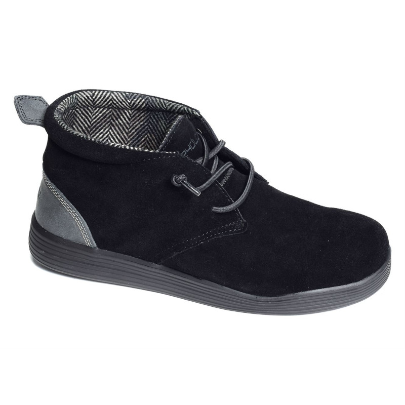 JO SUEDE Noir, Boots HeyDude