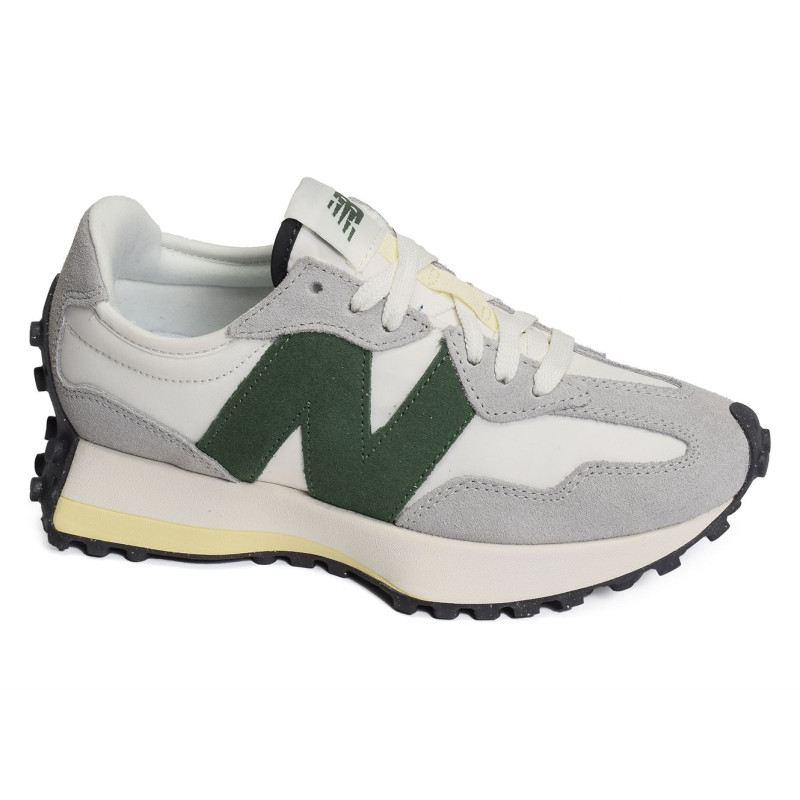 WS327 Blanc Vert, Baskets running New Balance