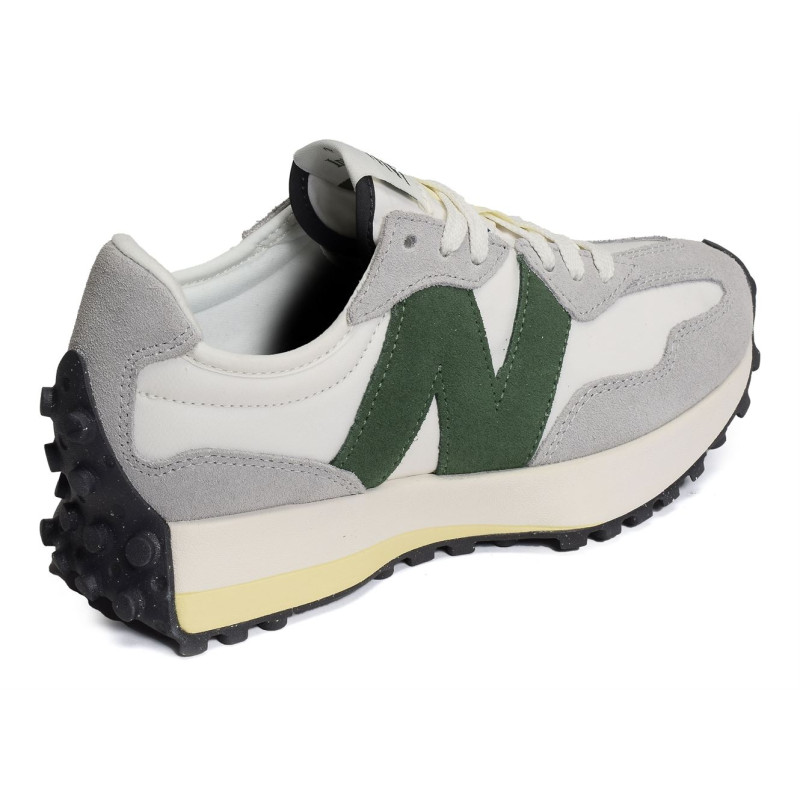 WS327 Blanc Vert, Baskets running New Balance