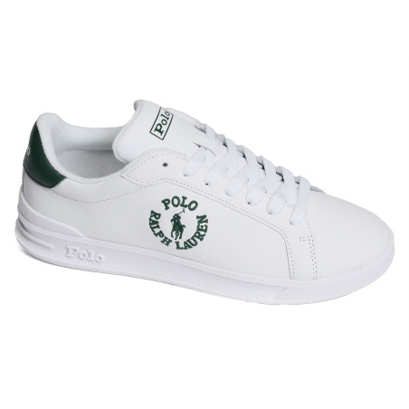 HERITAGE COURT Blanc Vert, Sneakers basses Polo Ralph Lauren