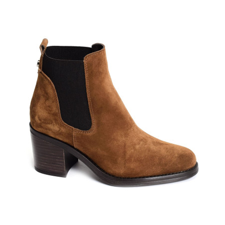 LEYNA 2404 Camel, Chelsea boots Alpe