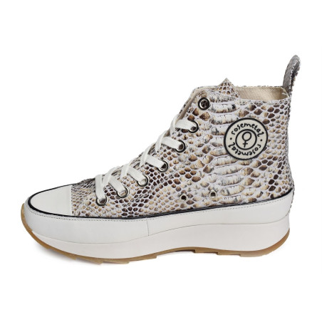 FRASNE Python, Baskets montantes Rosemetal