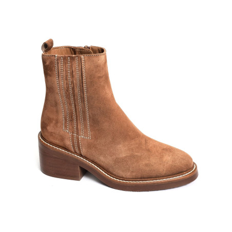 TRENTO 2614 Camel, Chelsea boots Alpe