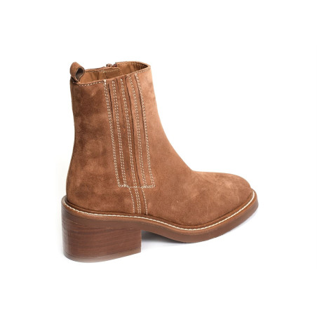 TRENTO 2614 Camel, Chelsea boots Alpe