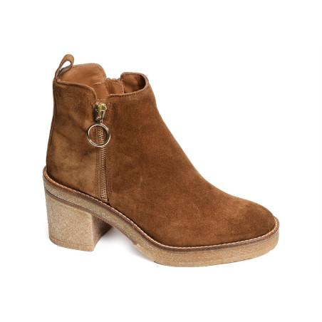 JANIS 2679 Camel, Bottines Alpe