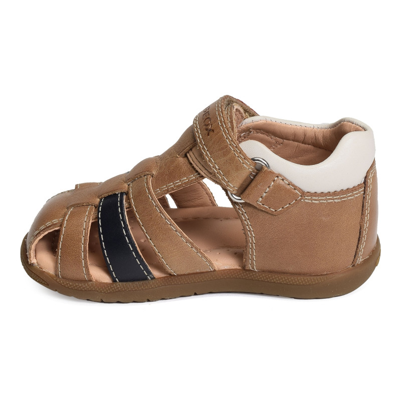 B SANDAL MACCHIA BA Noisette, Sandales plates & Nu-Pieds Geox