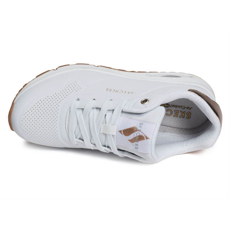 UNO Blanc Or, Sneakers basses Skechers