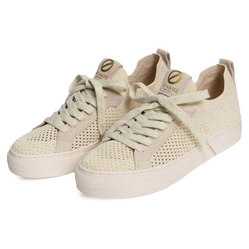 ARCADE FLY Beige Or, Sneakers basses No Name