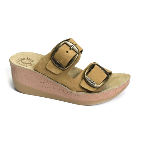 S5017 HELENA Kaki, Mules Fantasy Sandals