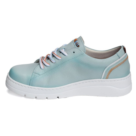 POMPAS F1422 Bleu, Sneakers basses Fluchos