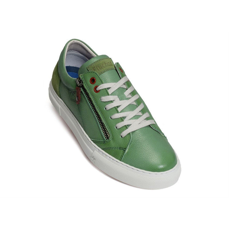 F1410 Vert, Sneakers basses Fluchos