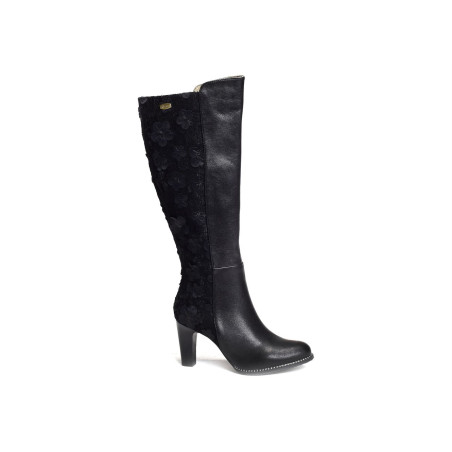 ALCBANEO 129 Noir, Bottes Laura Vita