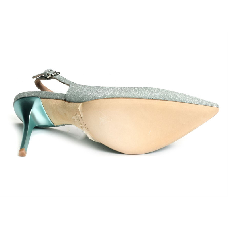 S8106 Vert Eau, Slingback The Seller