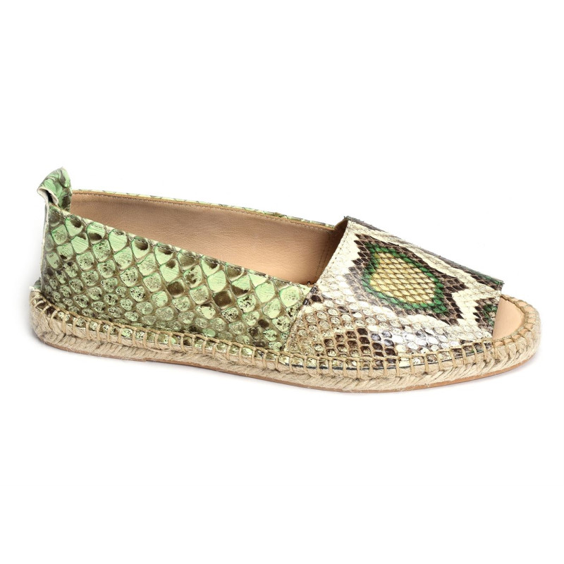 ESP SEI Vert, Espadrilles Piero Zamagni