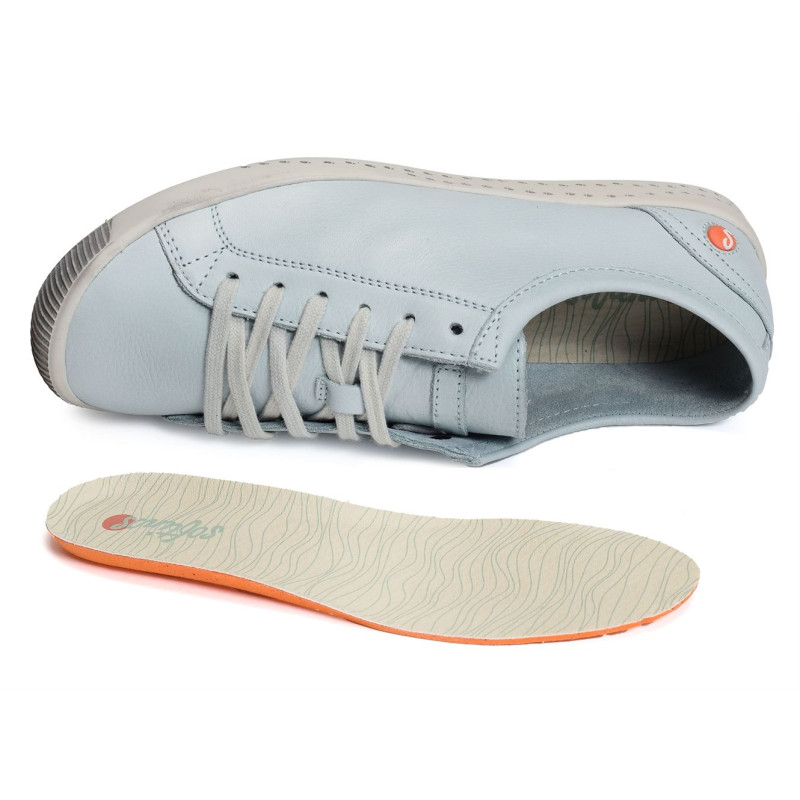 ISLA WASHED Bleu Ciel, Sneakers basses Softinos