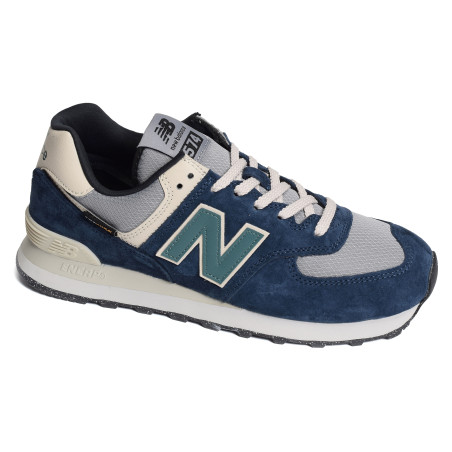 U574 Marine Vert, Sneakers basses New Balance