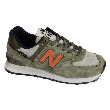 U574 Kaki Orange, Sneakers basses New Balance