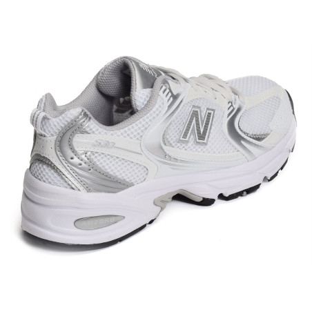 MR530 Blanc Gris, Baskets running New Balance