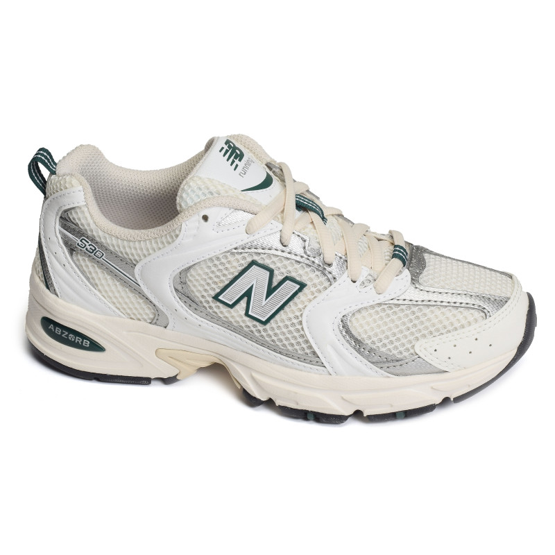 MR530 Beige Vert, Baskets running New Balance