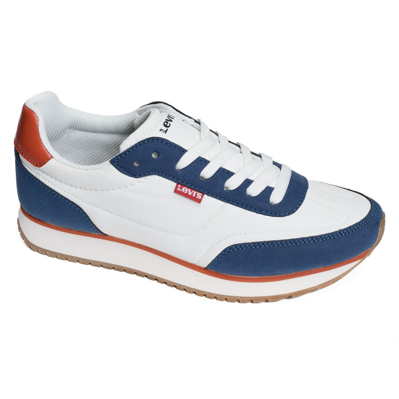 STAG RUNNER Blanc Bleu, Baskets running Levi's