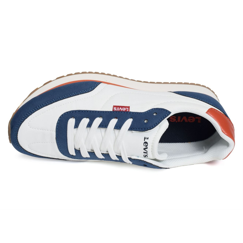 STAG RUNNER Blanc Bleu, Baskets running Levi's