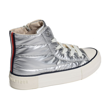 BEVERLY 32290 Argent, Baskets montantes Tommy Hilfiger