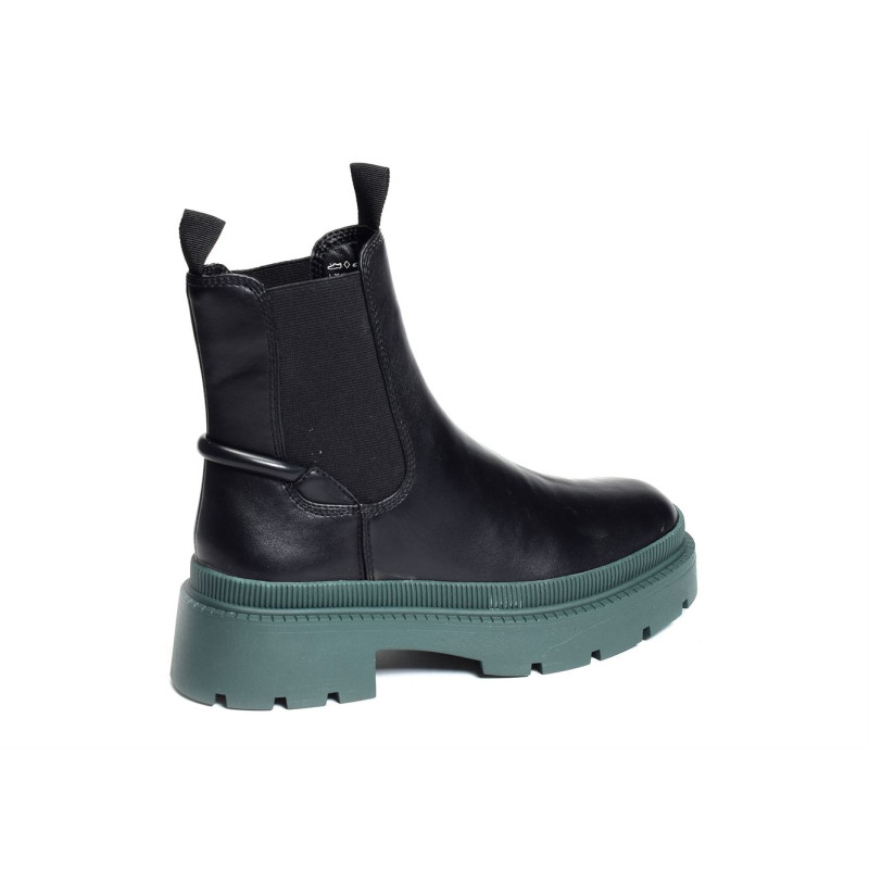 25405 Noir Vert, Chelsea boots Tamaris