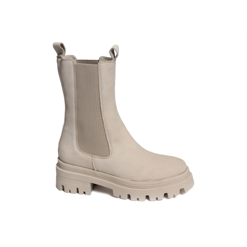 25498 Beige, Chelsea boots Tamaris