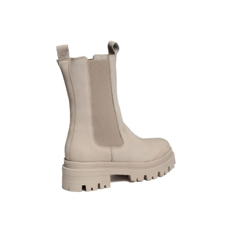 25498 Beige, Chelsea boots Tamaris