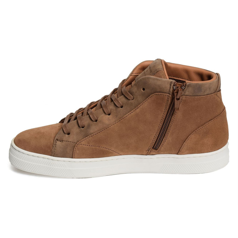 SPARK MID ZIP Cognac, Baskets montantes Schmoove