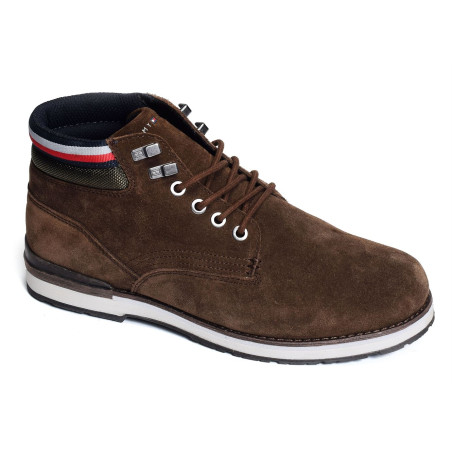 OUTDOOR HILFIGER SUEDE BOOT 4200 Marron, Boots Tommy Hilfiger