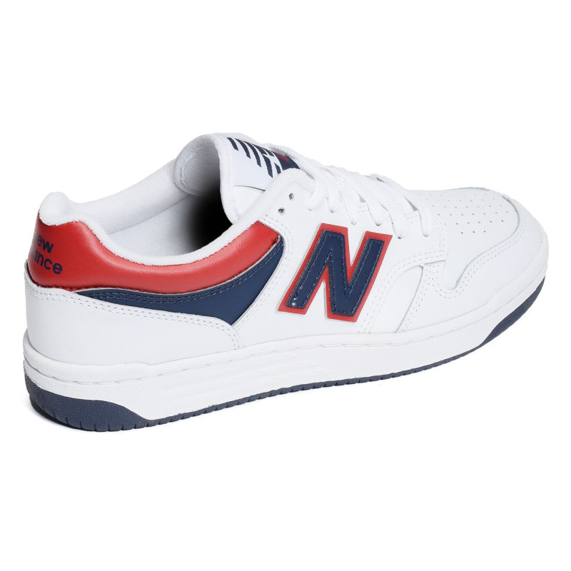 BB480 Blanc Rouge, Sneakers basses New Balance