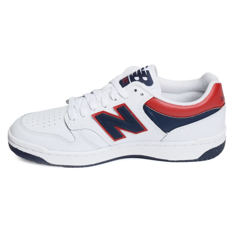 BB480 Blanc Rouge, Sneakers basses New Balance