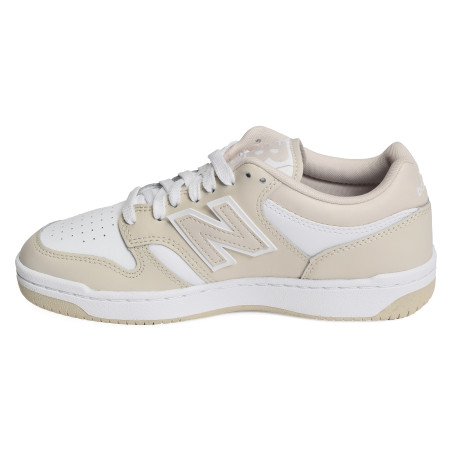 BB480 Beige Blanc, Sneakers basses New Balance