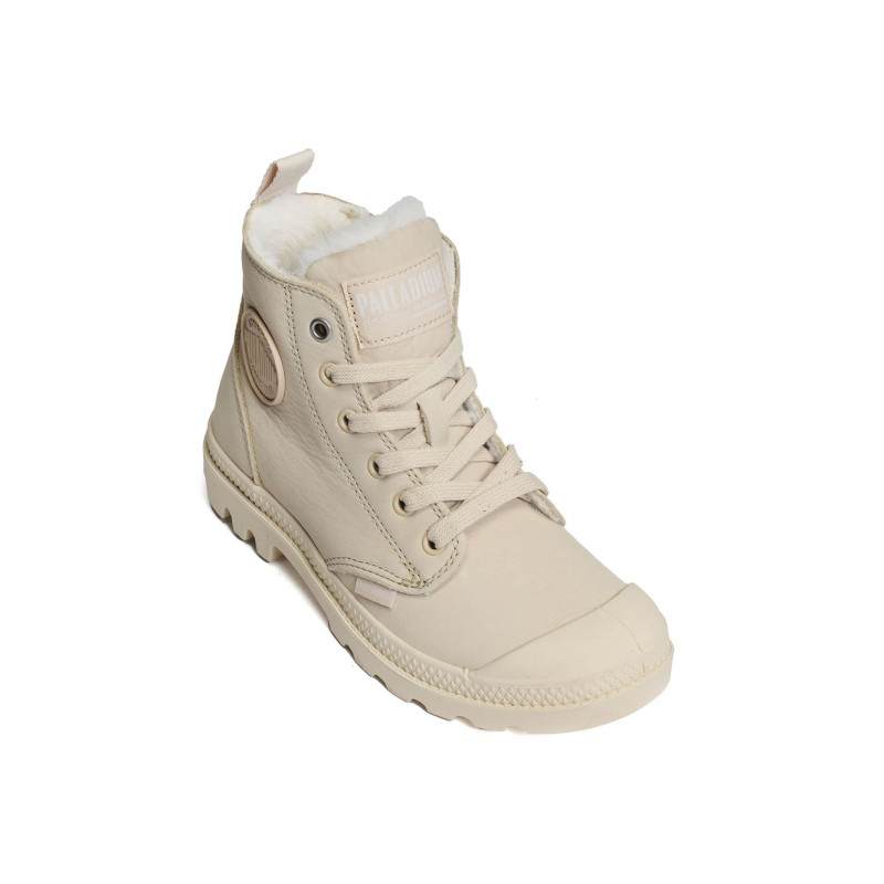 PAMPA HI ZIP Beige, Boots Palladium